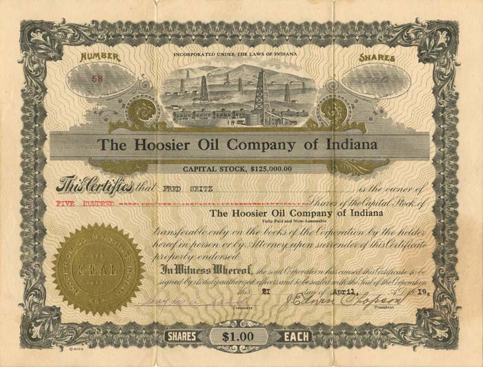 Hoosier Oil Co. of Indiana